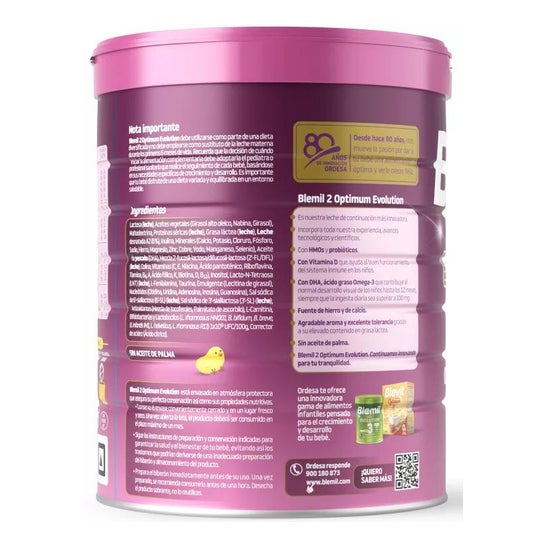 Blemil® 2 Optimum Evolution 800g