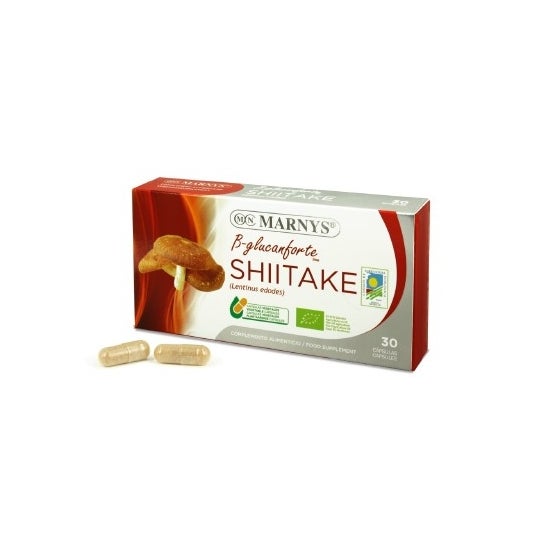 Marnys B-glucanforte Shiitake BIO 30 caps