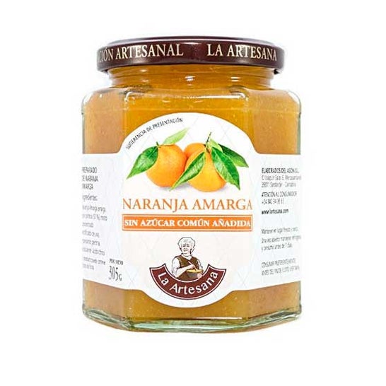 La Artesana Mermelada Naranja Amarga con Azúcar 315 g