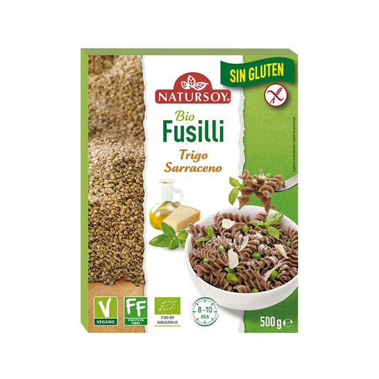 Natursoy Fusilli Trigo Sarraceno Sin Gluten 500 g