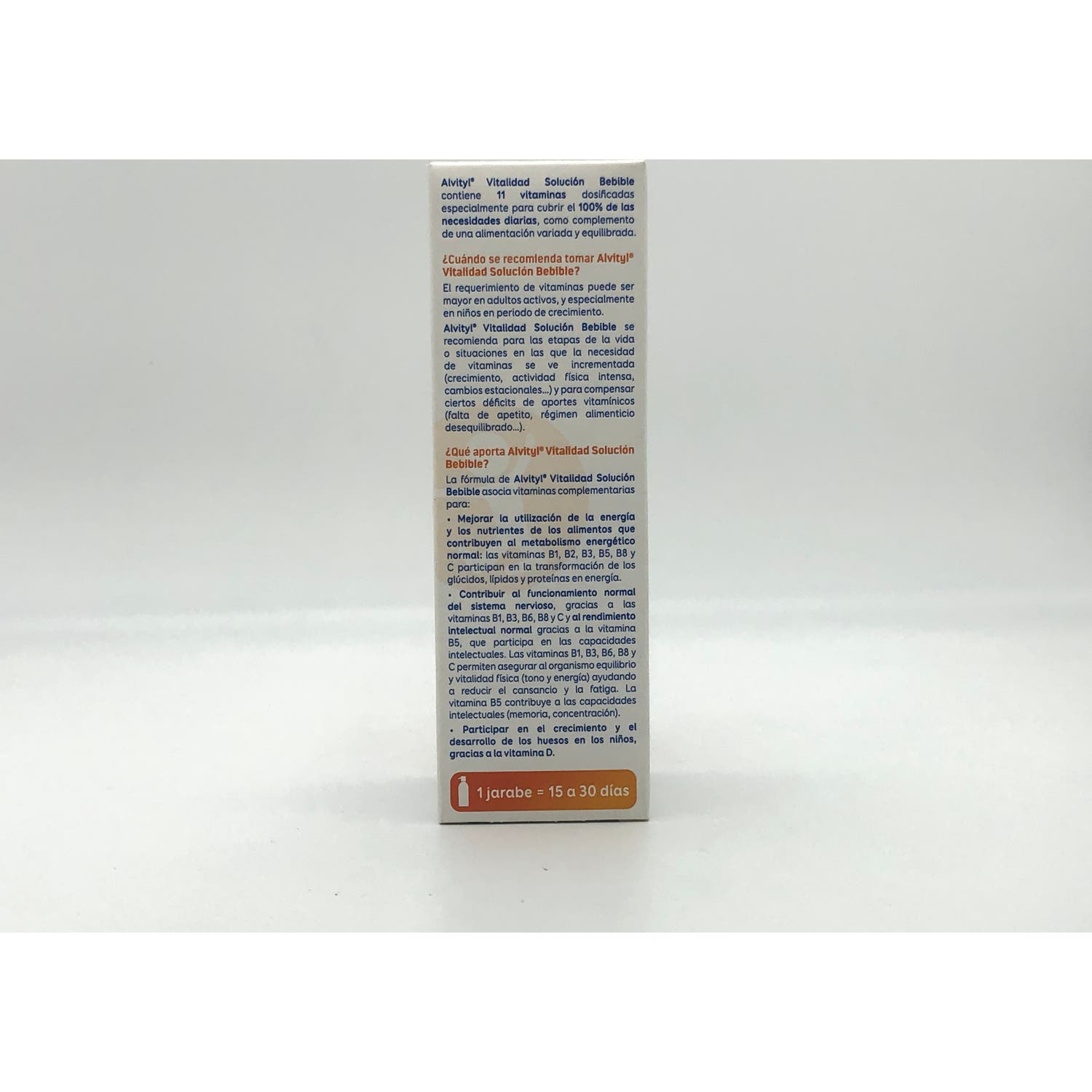 Alvityl Vitalidad Jarabe Multivitamínico 150ml