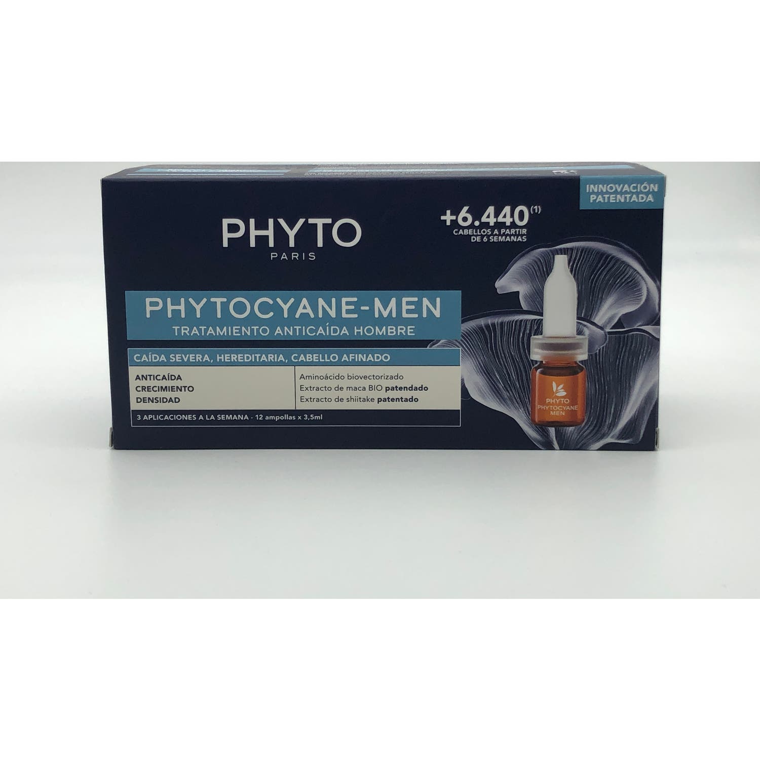 Phyto Phytocyane Tratamiento Anticaída Hombre 12uds