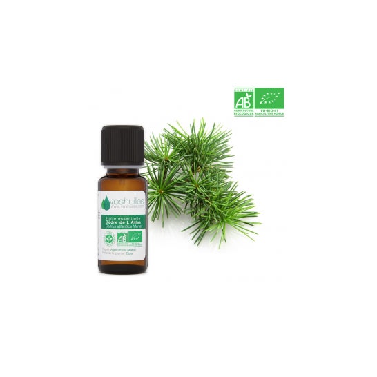 Voshuiles Aceite Esencial BIO de Cedro del Atlas 10 ml