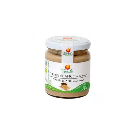 Vegetalia Tahín Blanco sin Sal Bio 210g