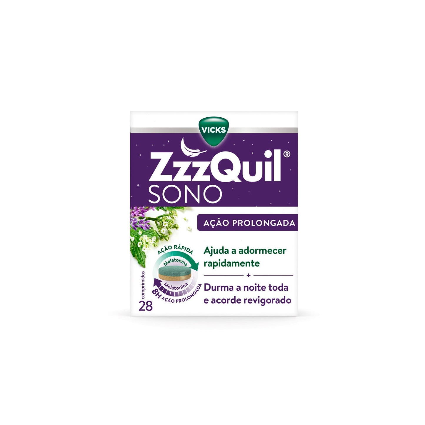 Zzzquil Sono Ação Prolongada 28 comp