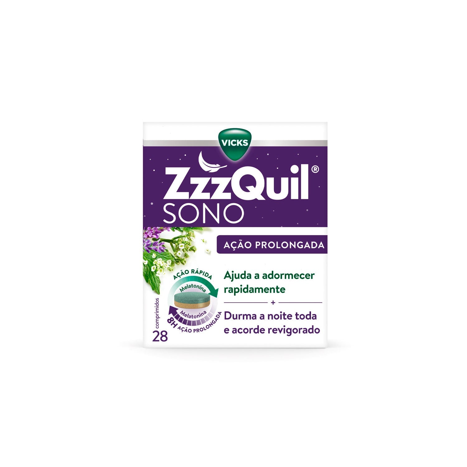 Zzzquil Sono Ação Prolongada 28 comp