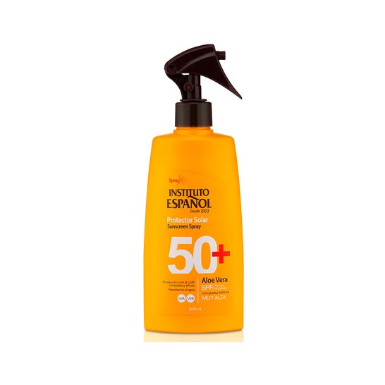Instituto Español Protector Solar Aloe Vera Spf50+ Spray 300ml