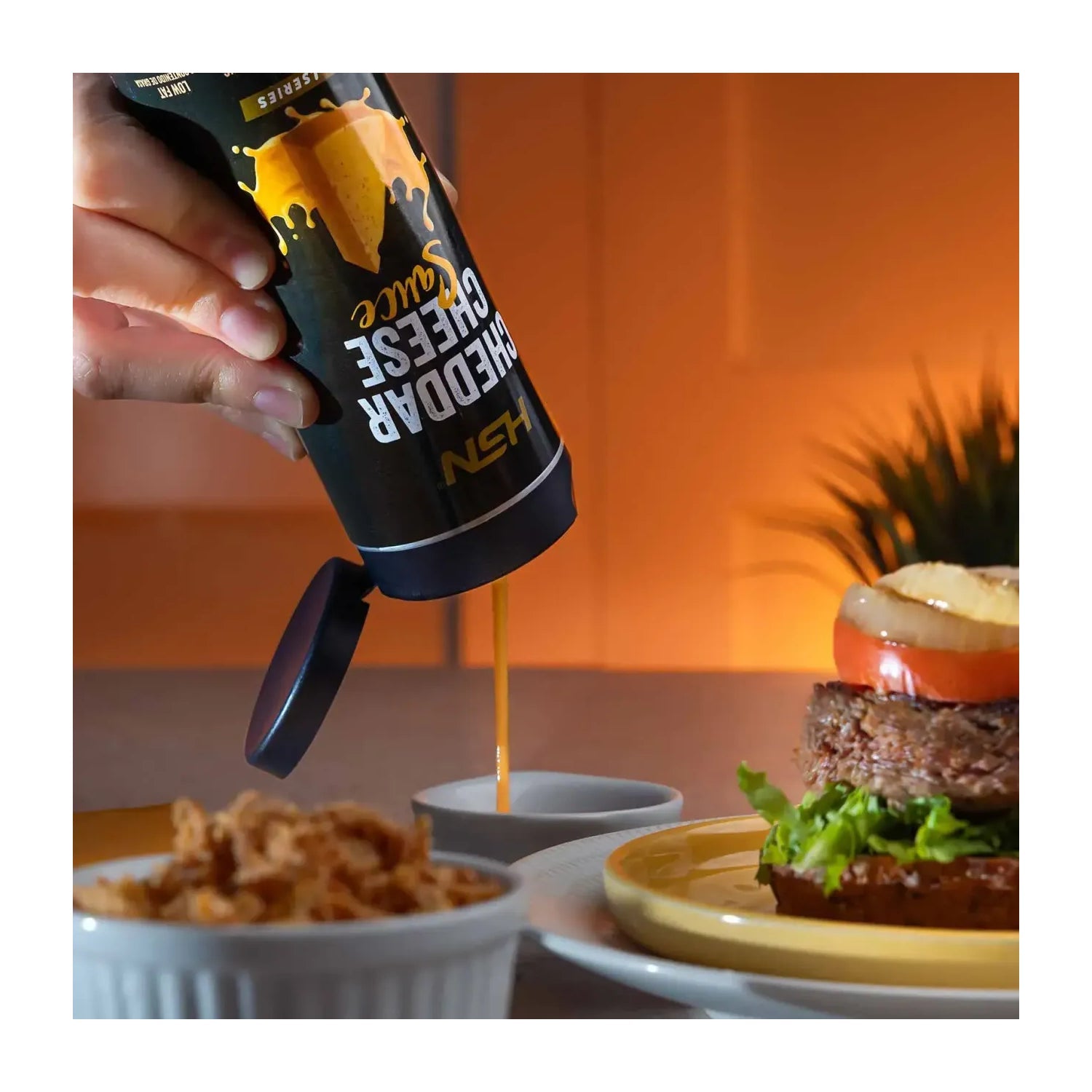 HSN Salsa Queso Cheddar 350 g