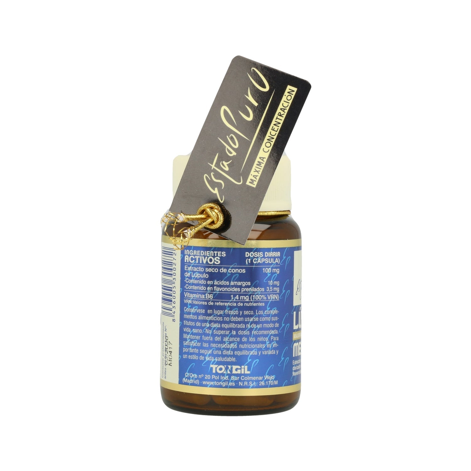 Tongil Estado Puro Lúpulo Meno-Duo 30caps