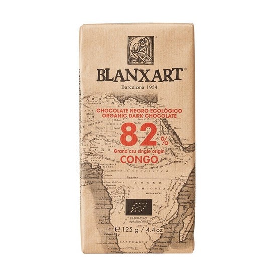Blanxart Chocolate Negro 82% Congo Bio 80 g
