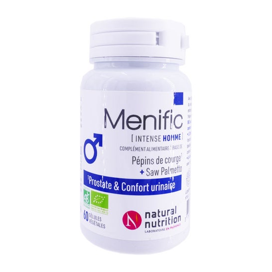 Natural Nutrition Menific Intense Hombre Bio 60 Perlas