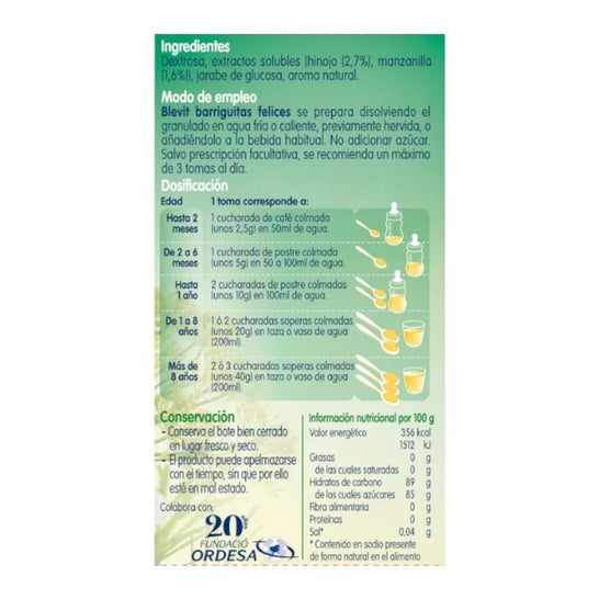 Blevit® Barriguitas Felices 150g