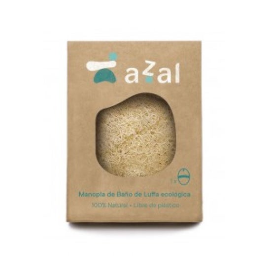 Azal Manopla Baño Luffa Eco Ovalada Asa 1 ud