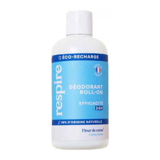 Respire Desodorante Roll On Fleur de Coton Eco Recambio 150ml