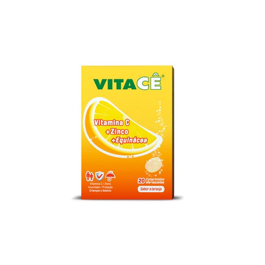 Vitacê Efervescente Sabor Naranja 20 comp
