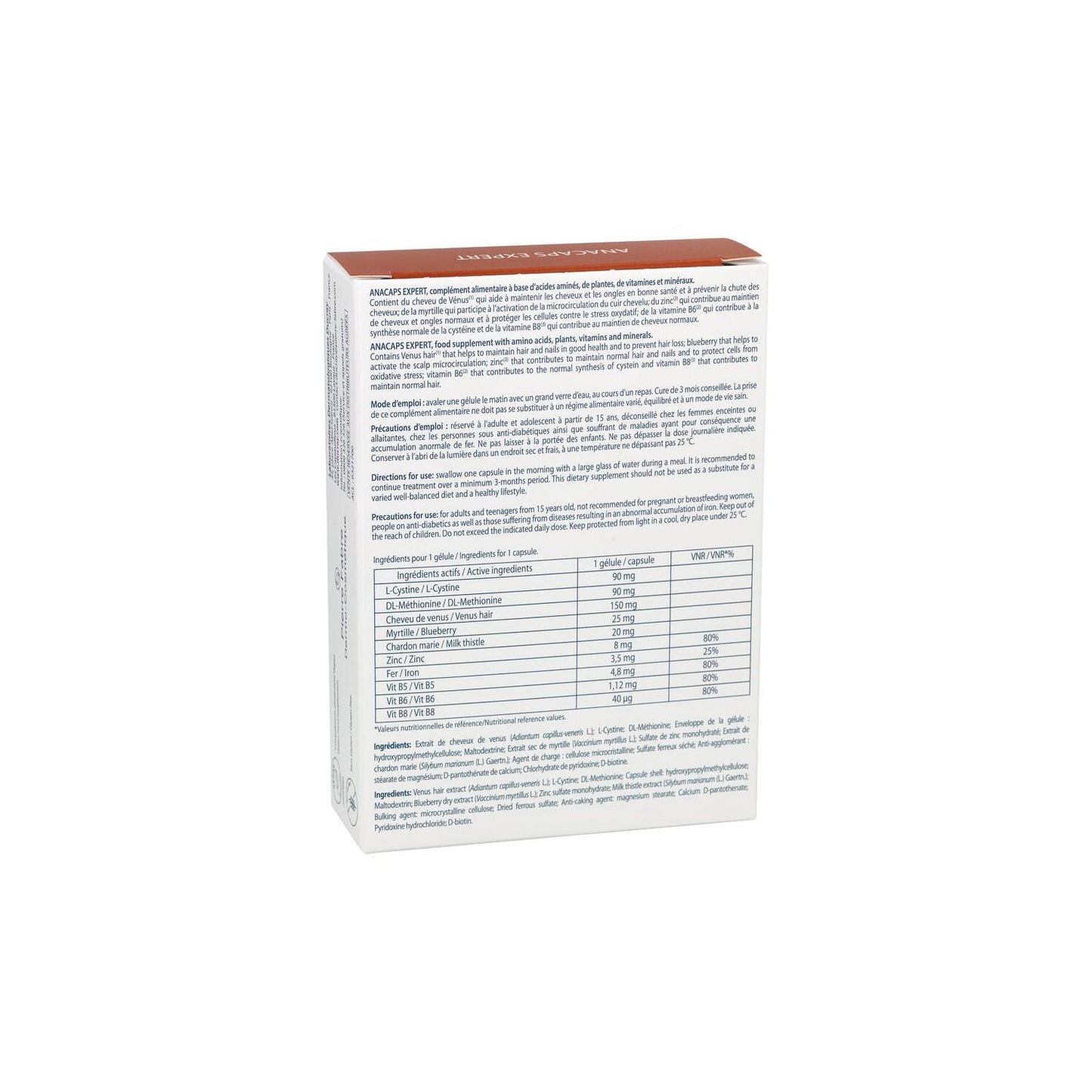 Ducray Anacaps Expert Caída del Cabello Crónica 30caps