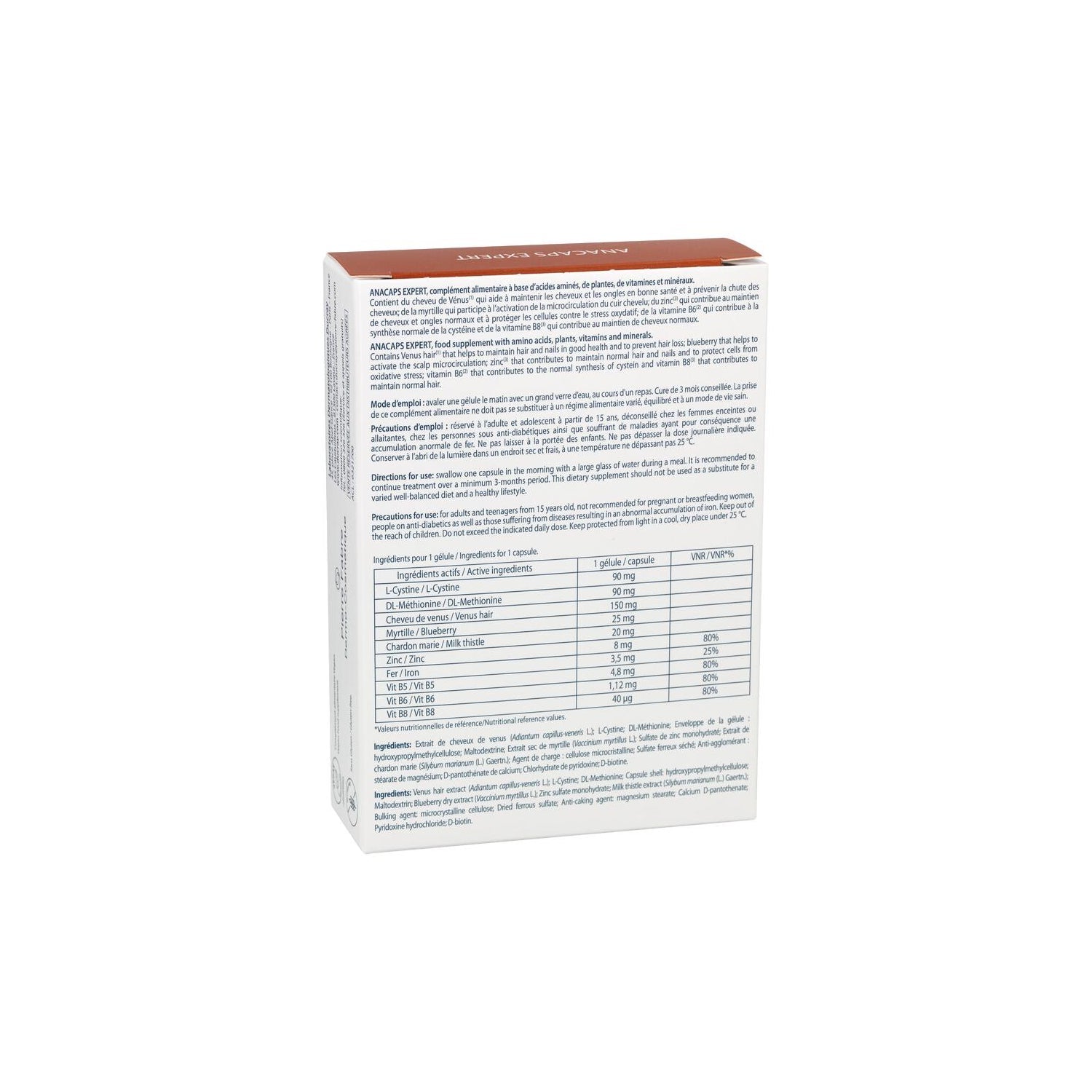Ducray Anacaps Expert Caída del Cabello Crónica 30caps