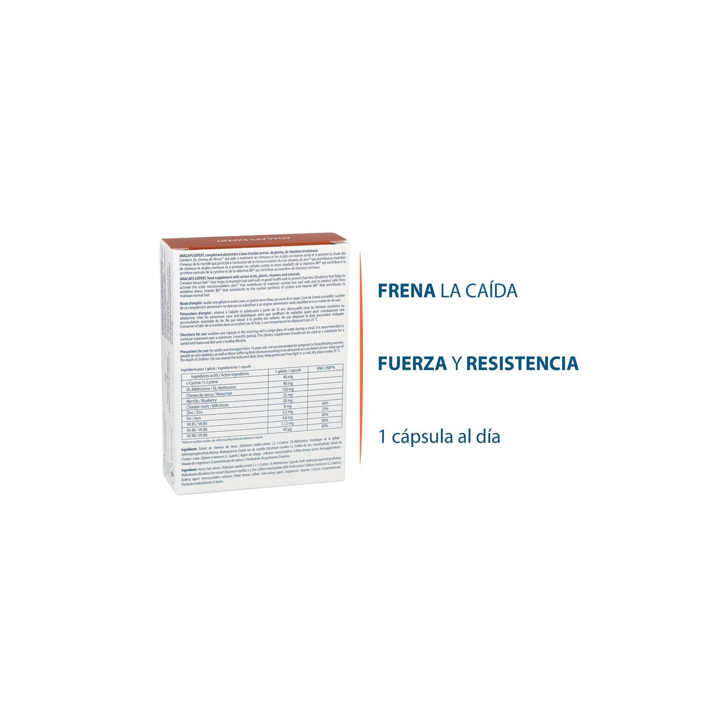 Ducray Anacaps Expert Caída del Cabello Crónica 30caps