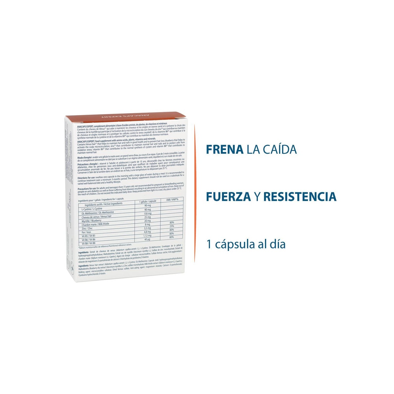 Ducray Anacaps Expert Caída del Cabello Crónica 30caps