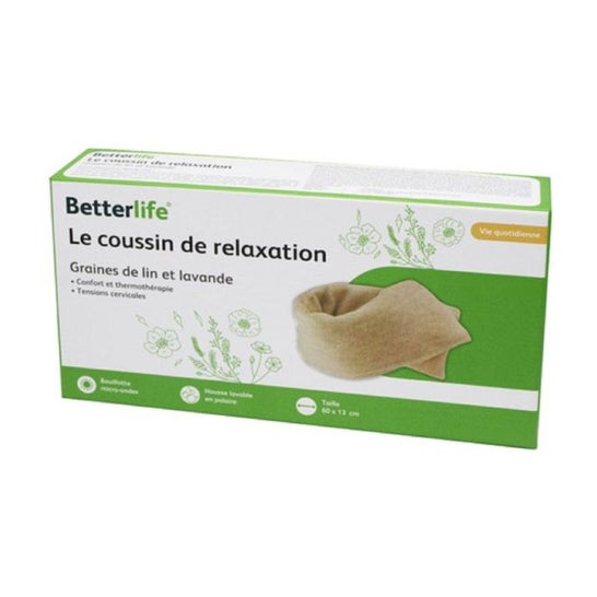 Betterlife Cojín Cervical Relajación Lavanda 1ud