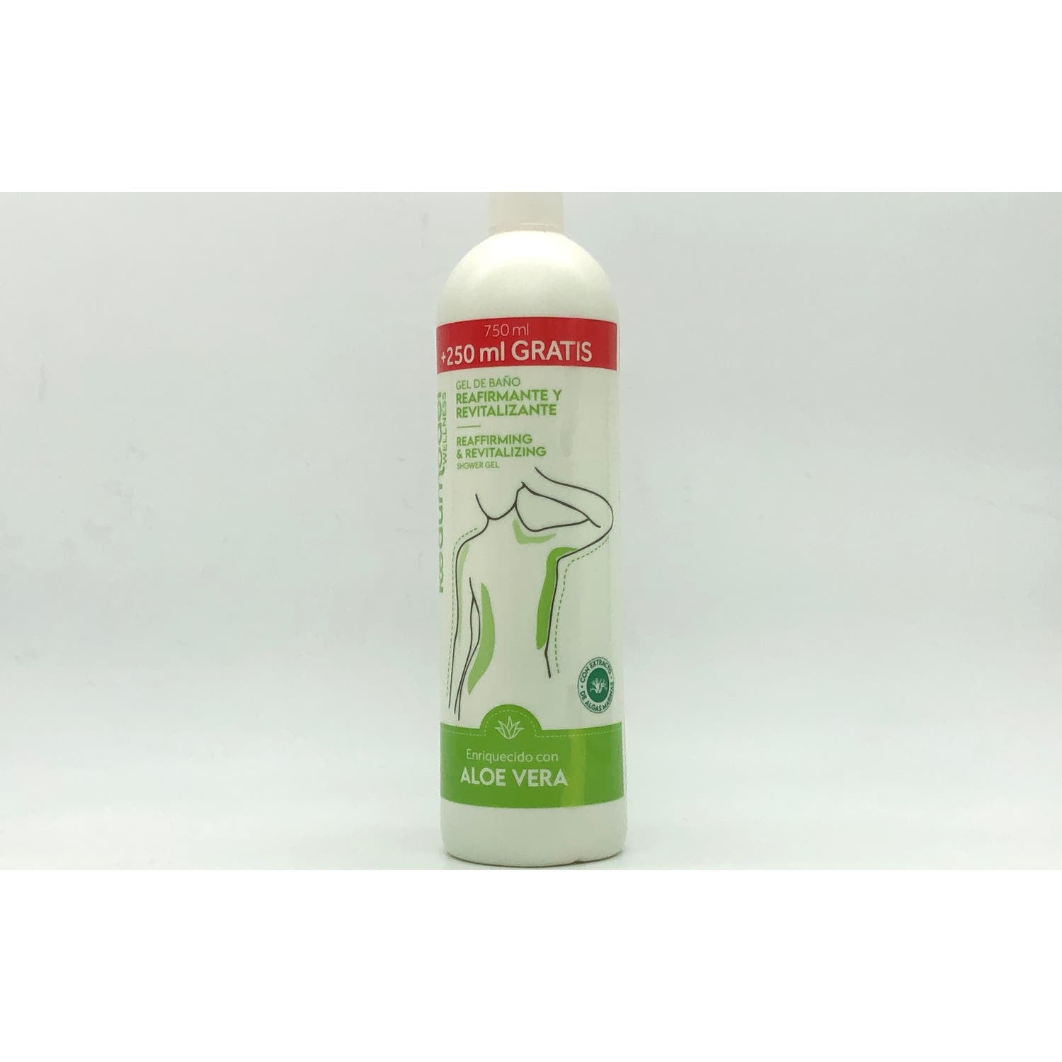 Redumodel Wellness Gel de Baño Reafirmante y Revitalizante Aloe Vera 1L