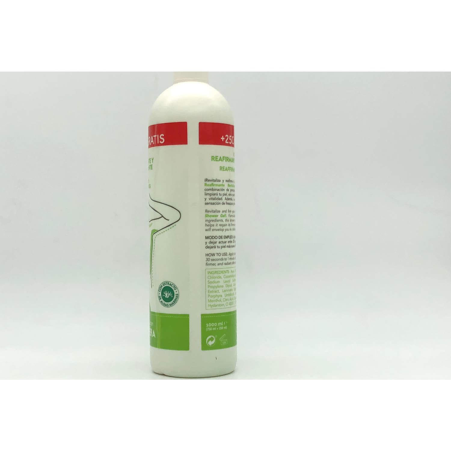 Redumodel Wellness Gel de Baño Reafirmante y Revitalizante Aloe Vera 1L