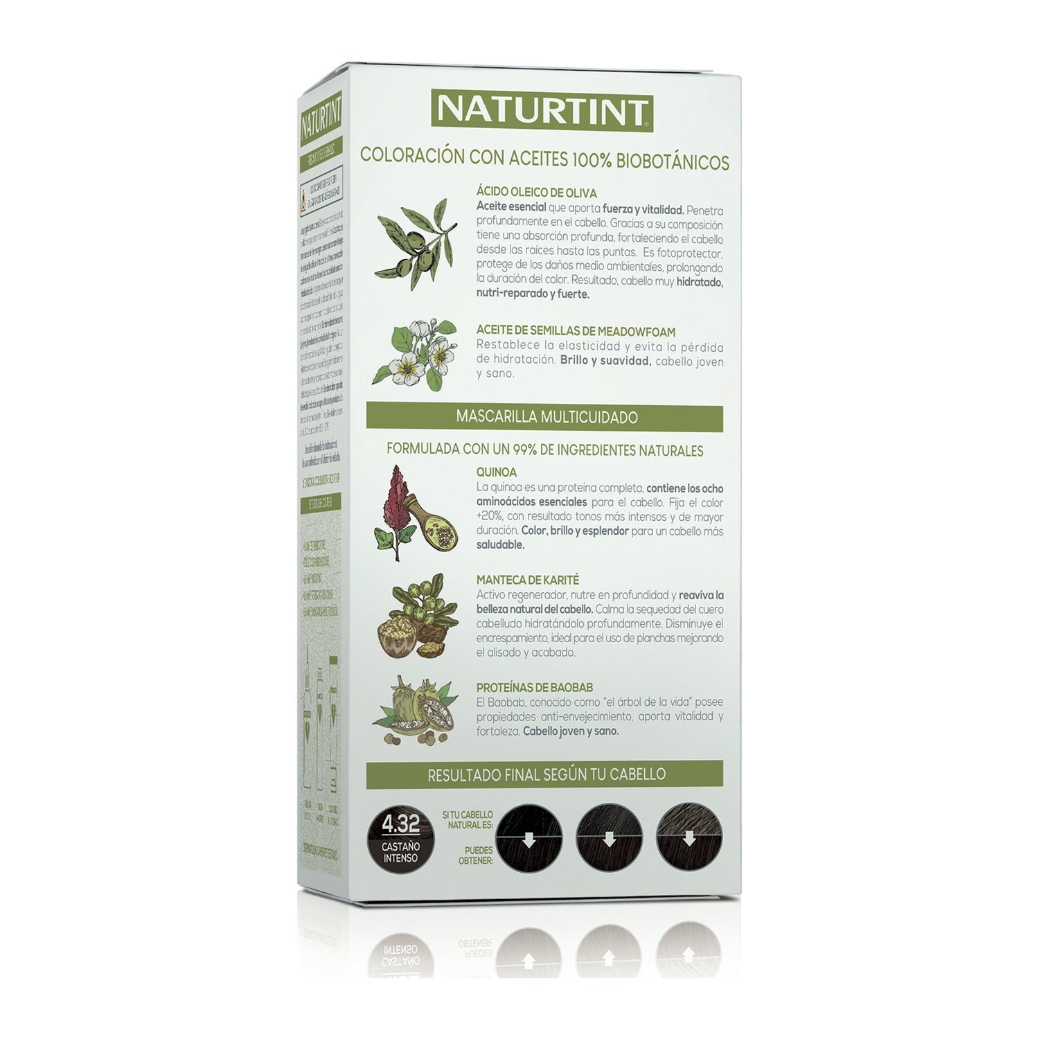 Naturtint Tinte 4.32 Castaño Intenso