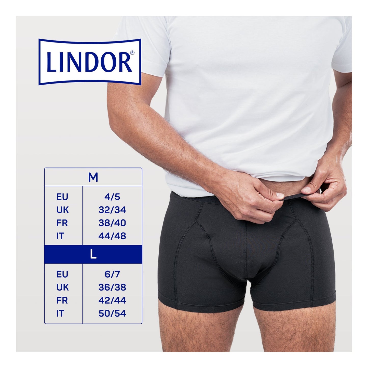 Lindor Men Boxer Absorbente Lavable Incontinencia TL 1ud