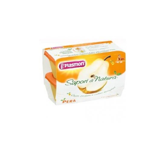 Nat Flavours Homog Pera 100 Gx4