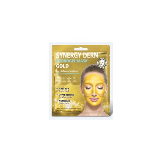 Planet Pharma Synergy Derm Máscara de HidroGel Oro