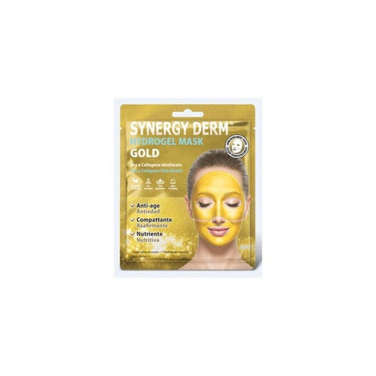 Planet Pharma Synergy Derm Máscara de HidroGel Oro