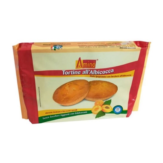 Amino Pastelito Albaricoque 4 X52.5 g