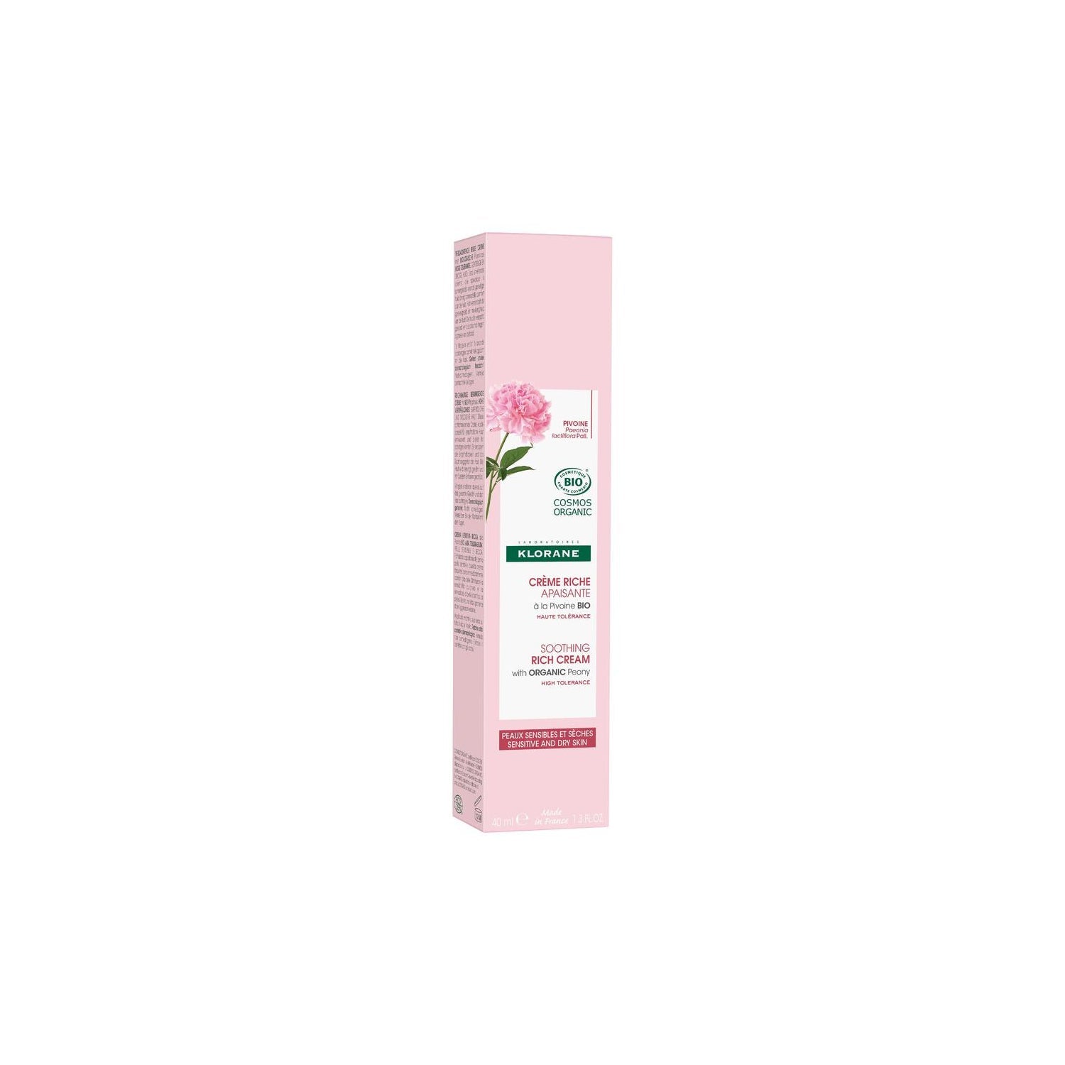 Klorane Crema Rica Calmante a la Peonía BIO 40ml