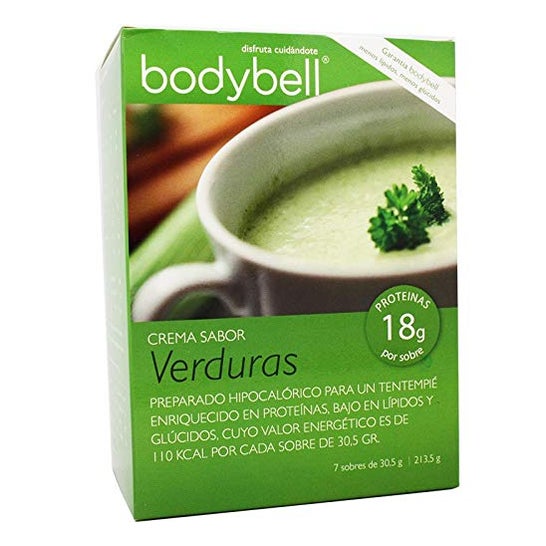 Bodybell Crema Sabor Verduras 7 sobres