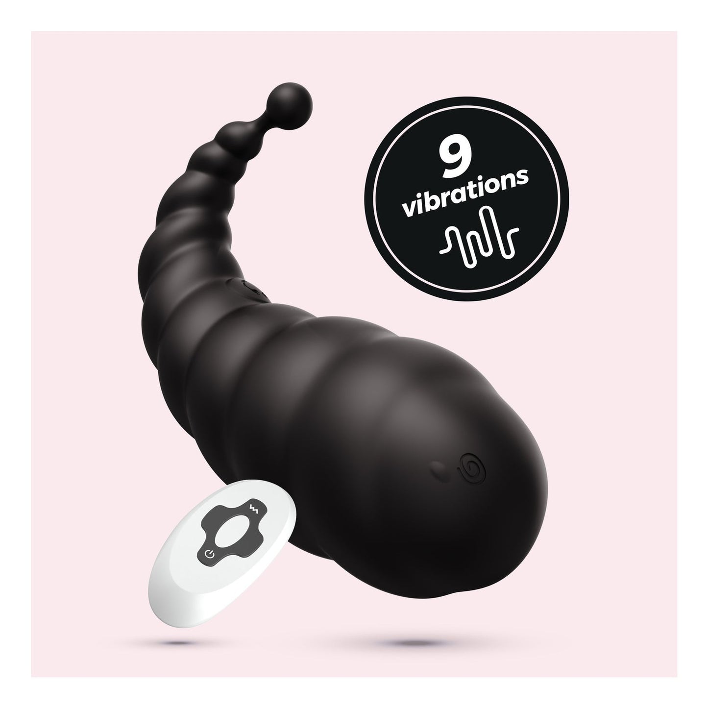 Crushious Cocoon Huevo Vibrador Recargable Negro 1ud