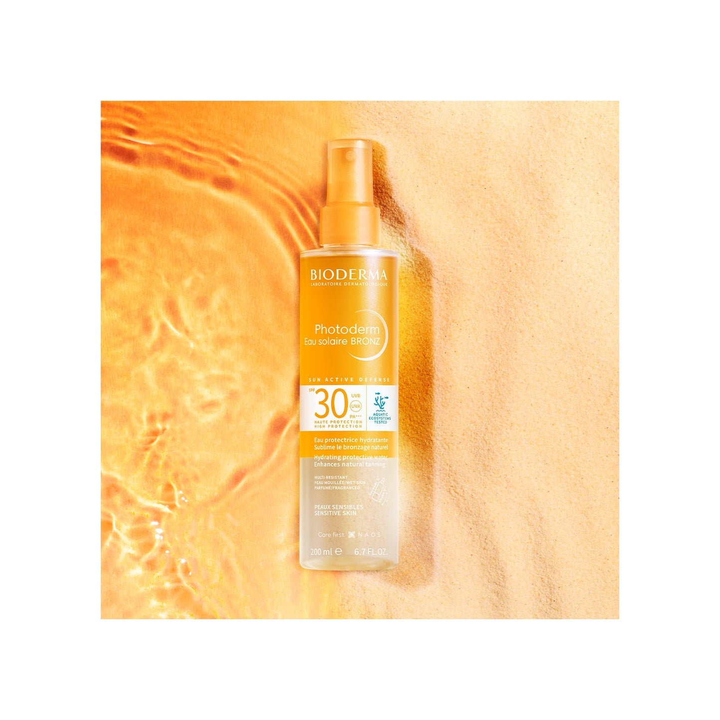 Bioderma Photoderm Eau Solaire BRONZ SPF30 Spray 200ml