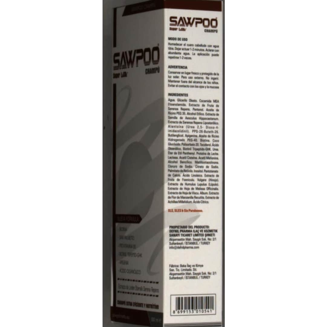 Sawpoo Hair Loss Shampoo Biotin & Saw Palm Extract 300ml