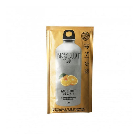 Bragulat Bebida Soluble Multivitaminas A C E 15x9g