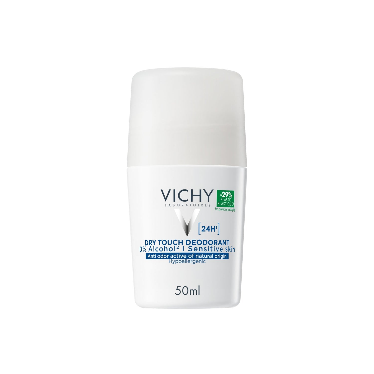 Vichy Desodorante 24h Toque Seco Sin Sales de Aluminio Roll-on 50ml