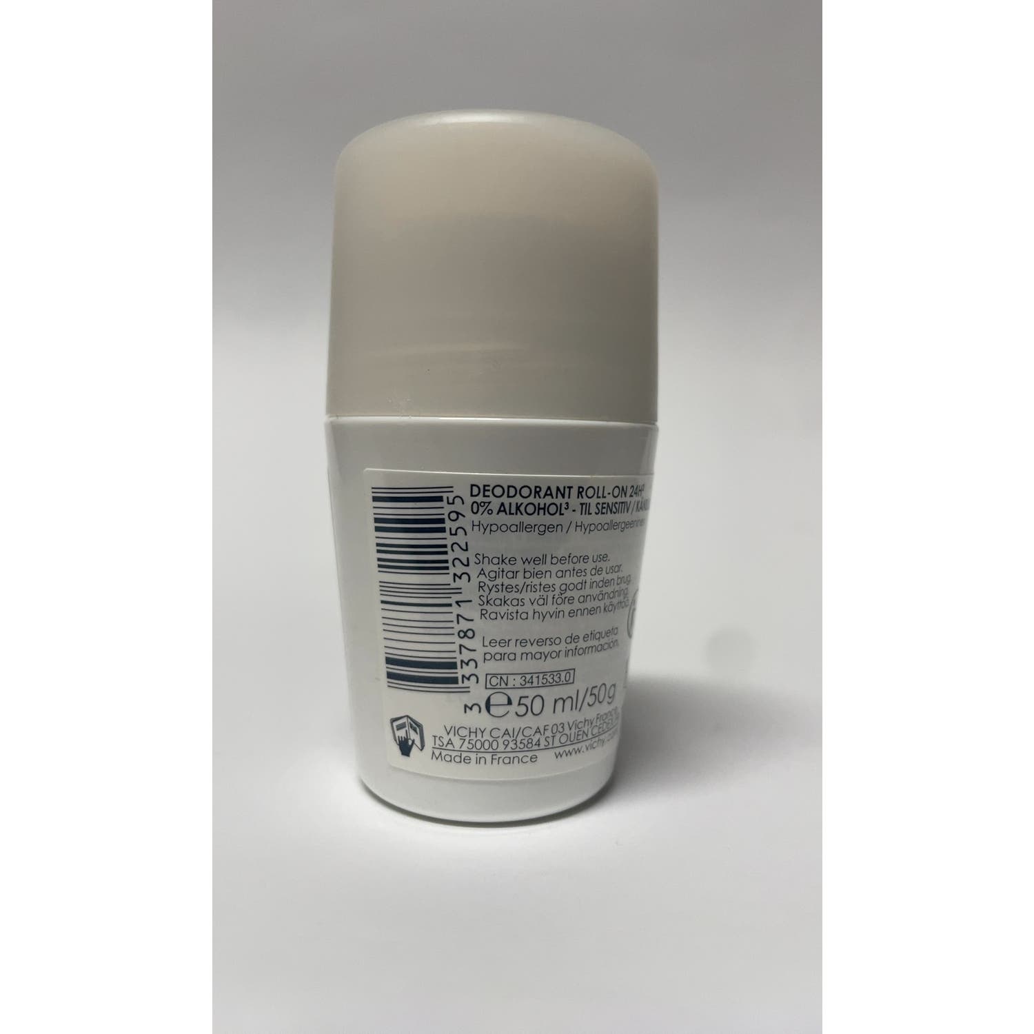 Vichy Desodorante 24h Toque Seco Sin Sales de Aluminio Roll-on 50ml