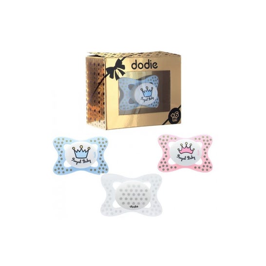 Dodie Chupete Anatómico SIlicona Chic +6m 1ud