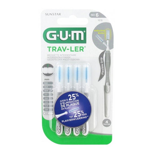 GUM Trav-Ler Cepillo Interdental 2.0mm 4uds
