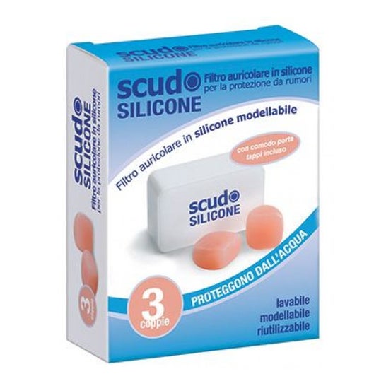 Pasquali Scudo Tapones Oídos Silicona 6uds