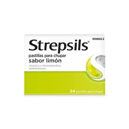 Strepsils Limón 24 pastillas