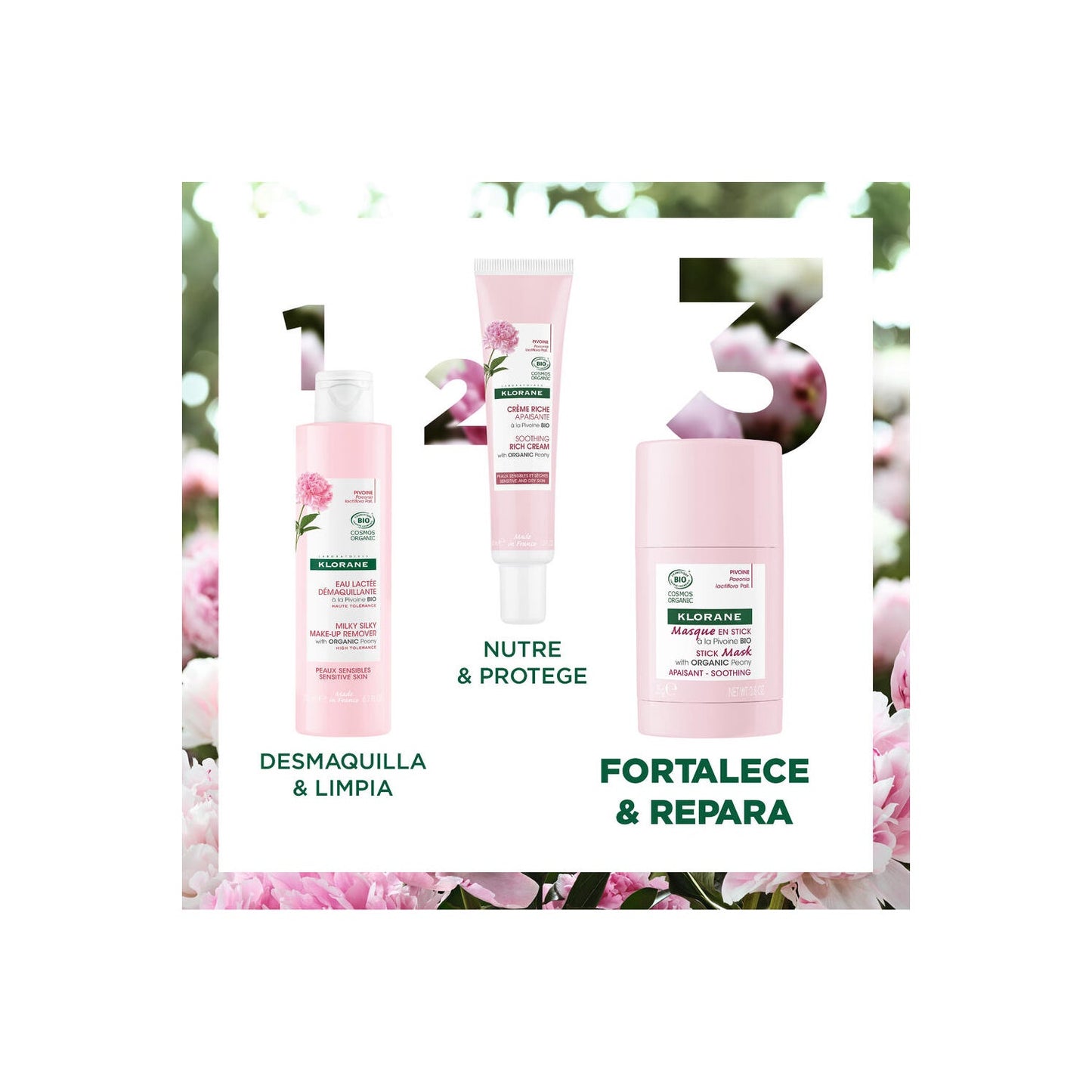 Klorane Mascarilla en Stick a la Peonía BIO 25gr