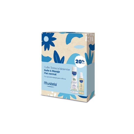 Mustela Cofre Ternura Bienestar Baño y Masaje Piel Normal