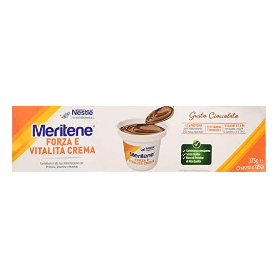 Cremas Meritene Chocolate3X125G