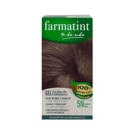 Farmatint Gel 5N Castaño Claro 135ml