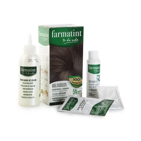 Farmatint Gel 5N Castaño Claro 135ml