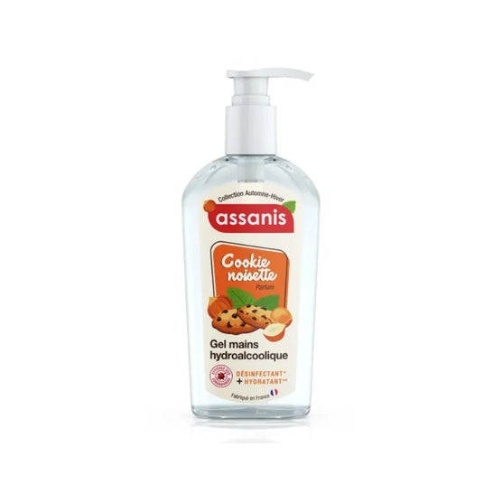 Assanis gel Hidroalcohólico Manos Cookie Avellana 250 ml